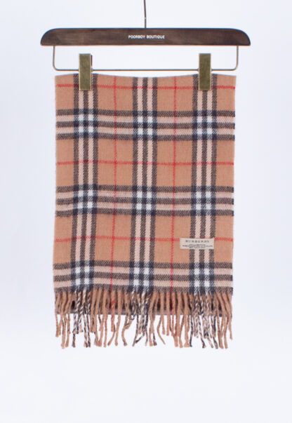 vintage burberry scarf