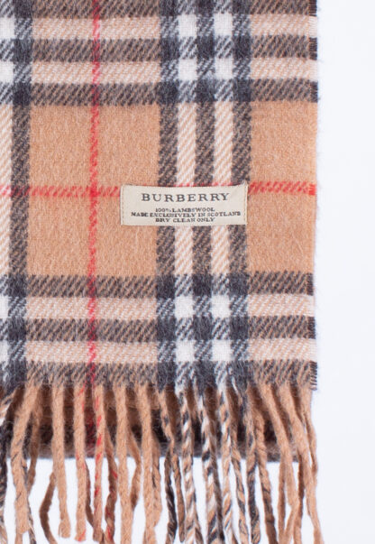 vintage burberry scarf