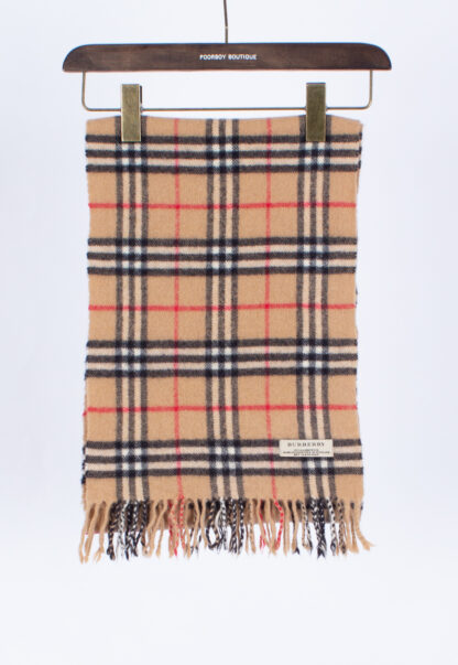 vintage burberry scarf