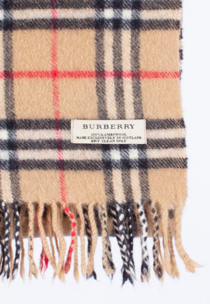 vintage burberry scarf