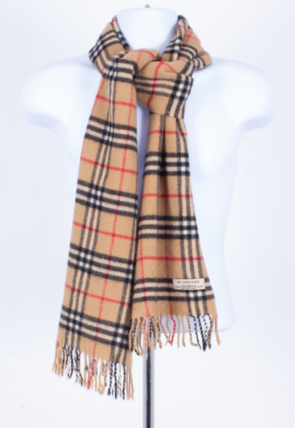 vintage burberry scarf