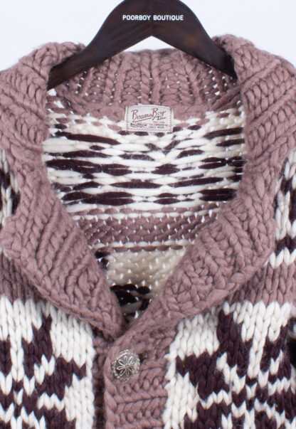 vintage chunky knit jumper cardigan