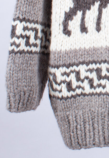 vintage chunky knit jumper cardigan