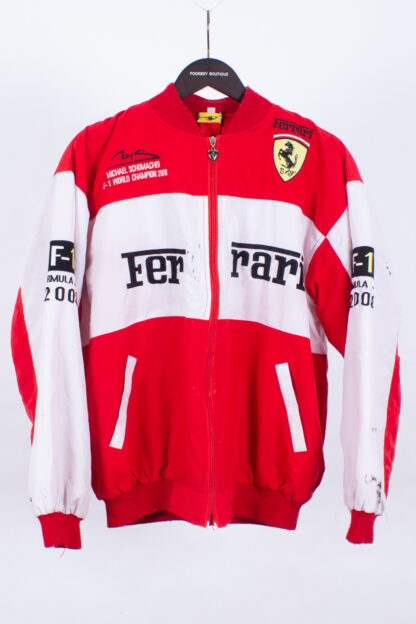 Vintage Ferrari Bomber Jacket, Branded Vintage Clothing, Vintage Bomber Jacket