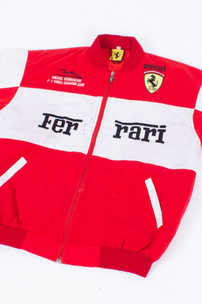 Vintage Ferrari Bomber Jacket, Branded Vintage Clothing, Vintage Bomber Jacket