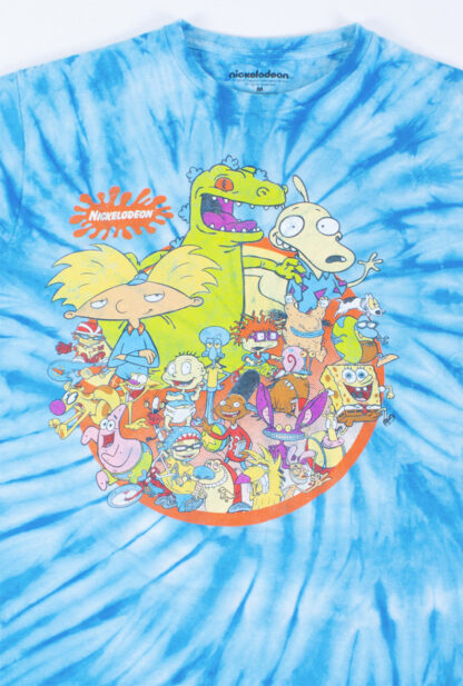 Vintage Nickelodeon Graphic Tie-Dye T-Shirt | Vintage Clothing