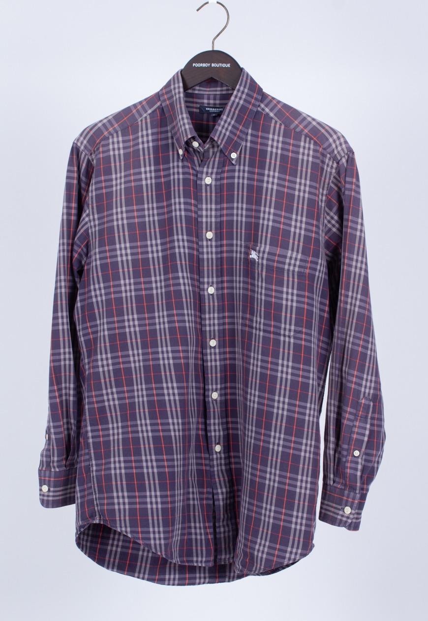Burberry nova check shirt mens 2025