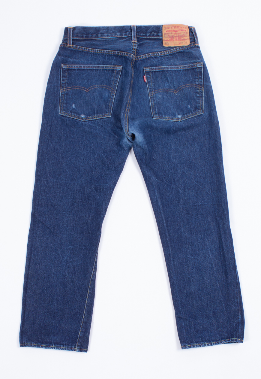 Levis 501 made in usa selvedge top