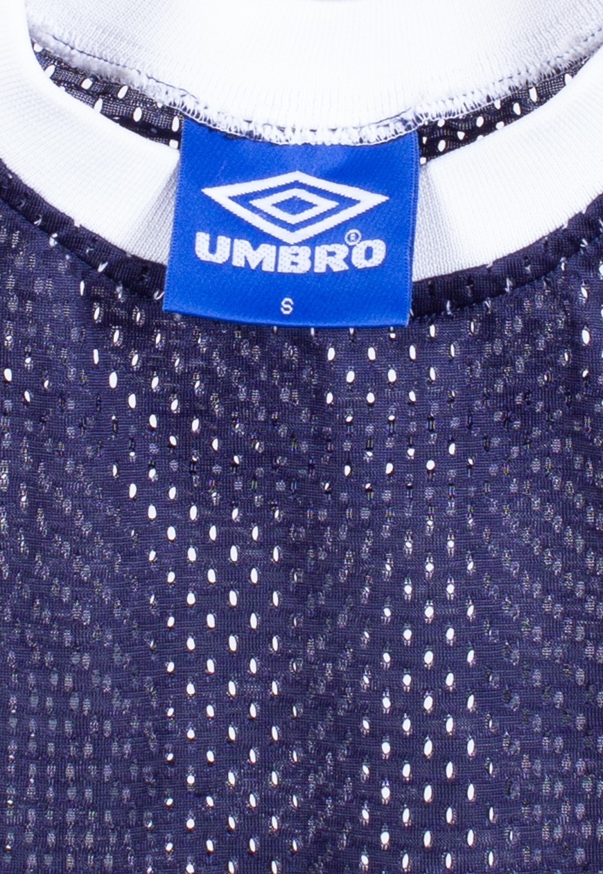 Vintage 90s Umbro Pro Training Mesh Jersey | Vintage Clothes UK