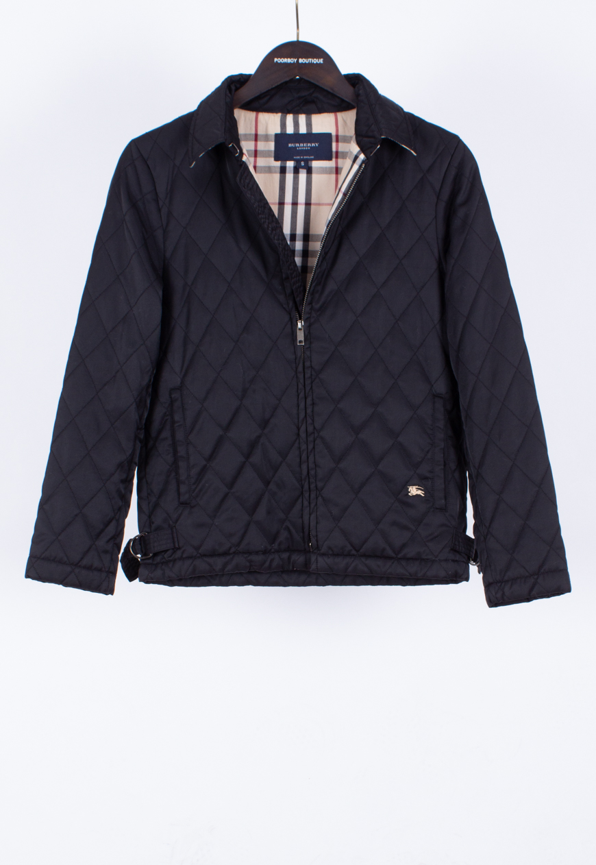 Burberry quilted jacket sale vintage deals