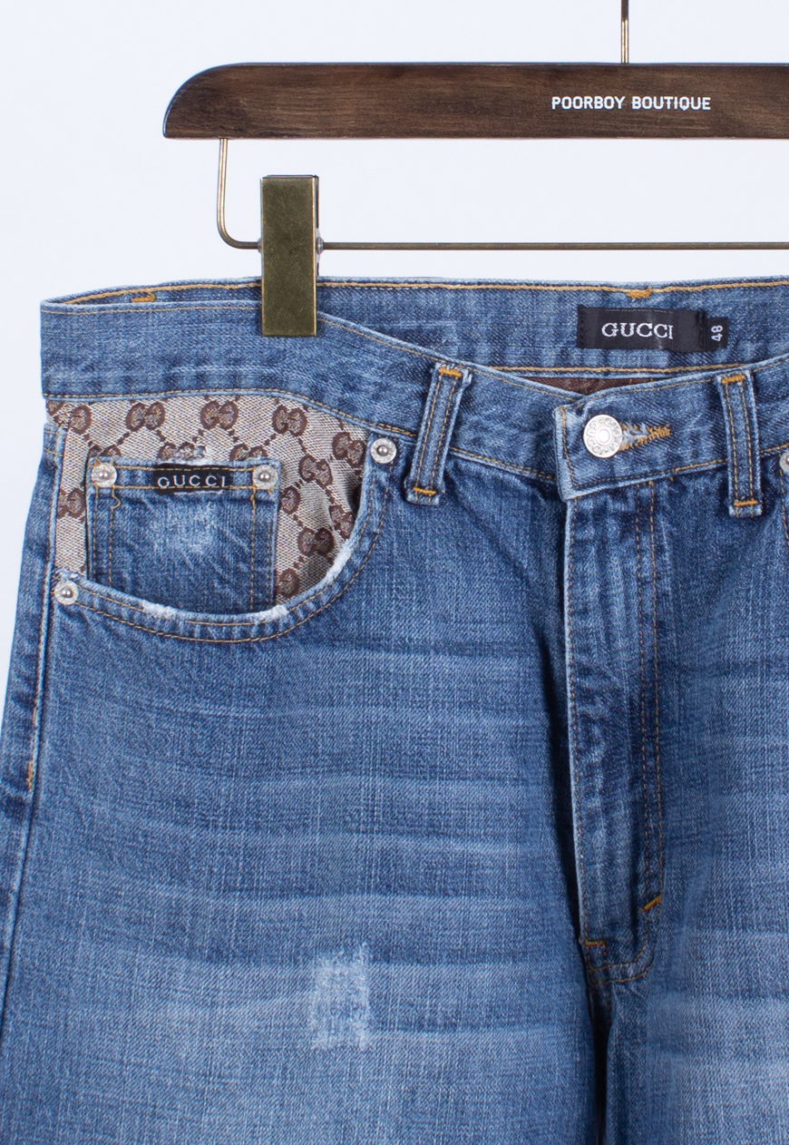 Gucci jeans vintage deals
