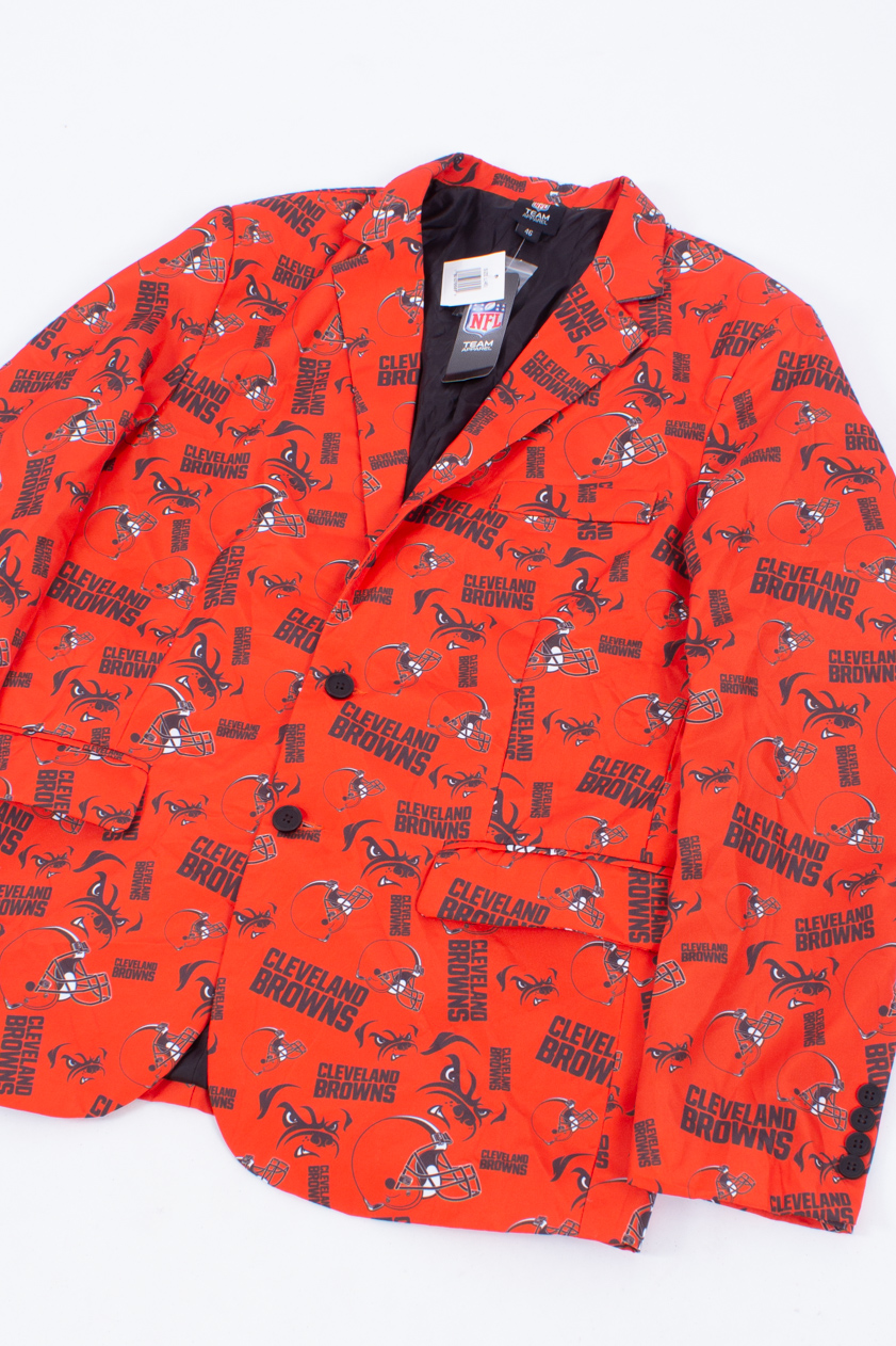 Cleveland browns suit best sale jacket