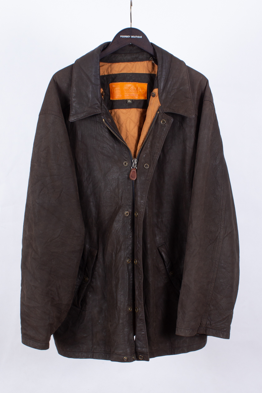 Vintage Timberland Leather Jacket