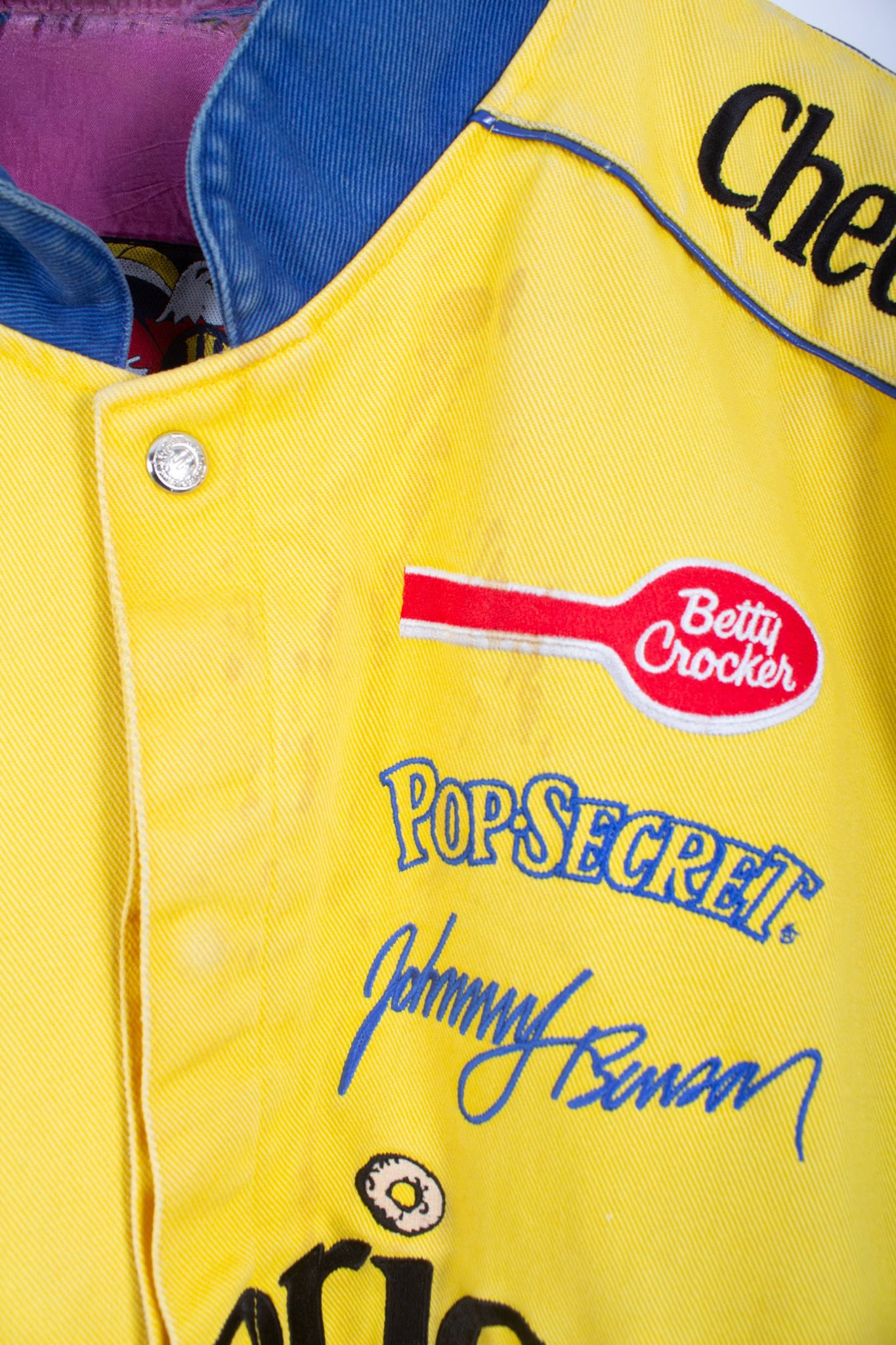 Vintage Nascar Cheerios Jacket Poorboy Boutique Hull